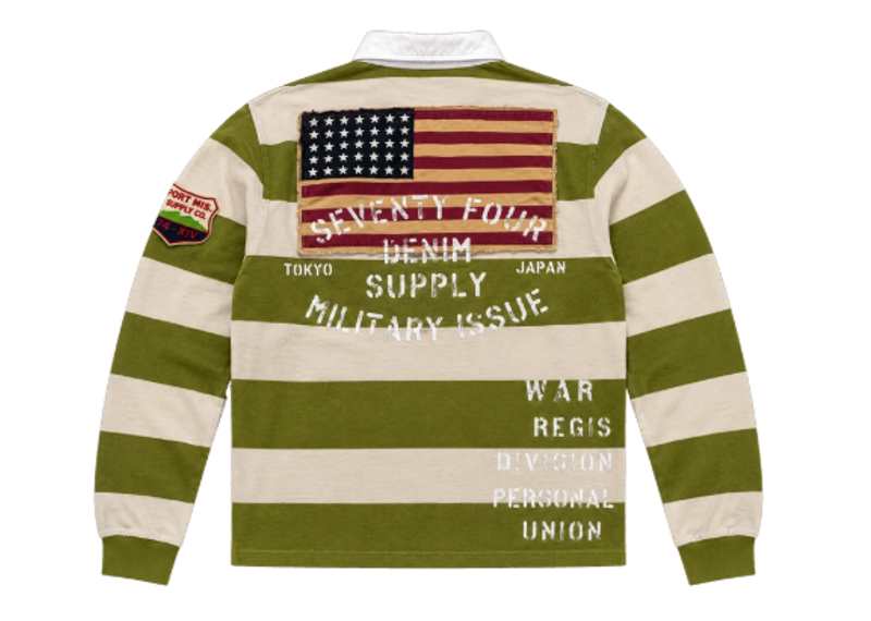 74 Is War Green Polo Rugby