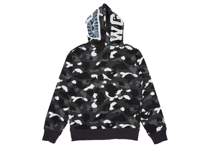 BAPE City Camo Shark WGM Full-Zip Hoodie (SS23) Black