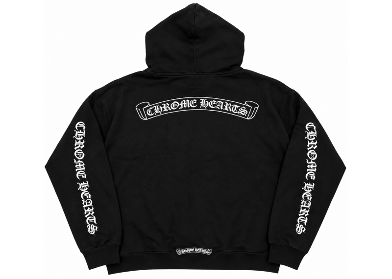 Chrome Hearts 'F You' Script Logo Thermal Zip Up