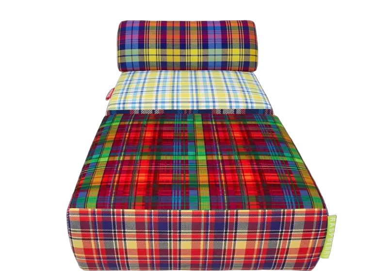 GV Gallery Raspberry Hills Raspberry Home 2 Piece Plaid Set