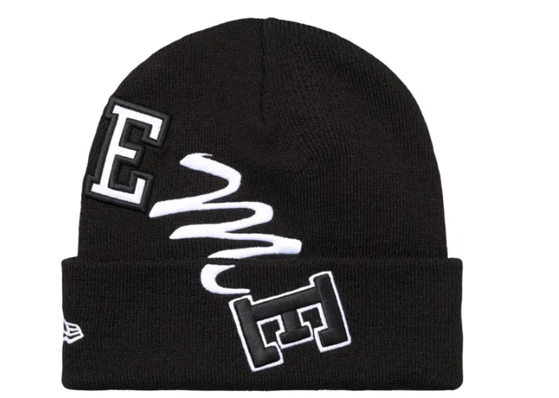 Supreme New Era Arc Beanie 'Black'