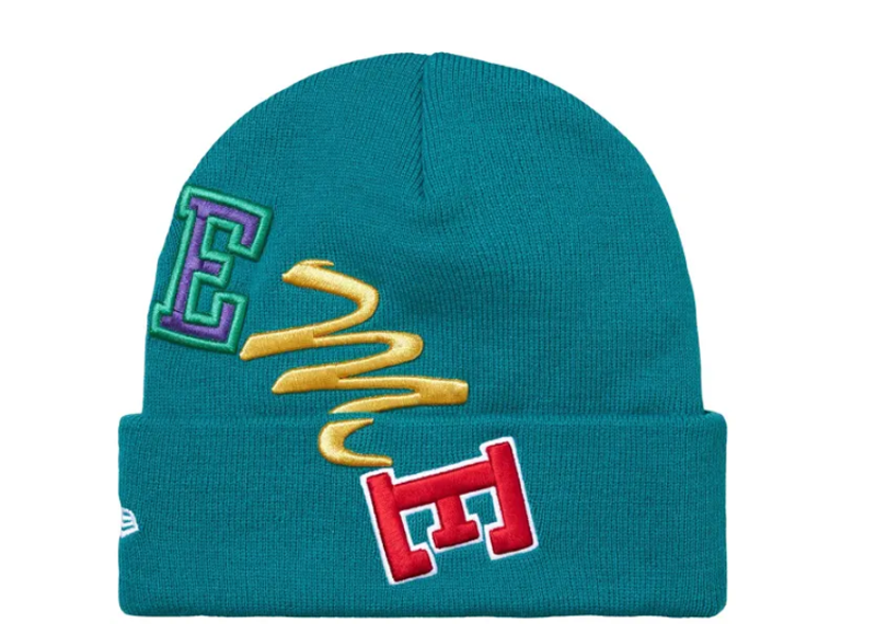 Supreme New Era Arc Beanie 'Teal'