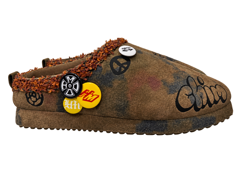 Happy Memories Dont Die HMDD Graffiti Mule Slippers
