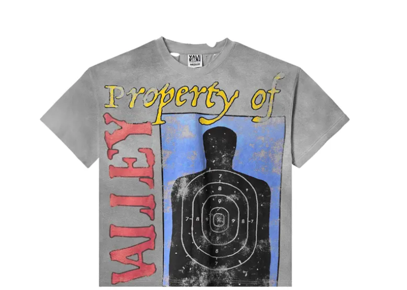 Vale Forever Charcoal Target Practice Tee Grey