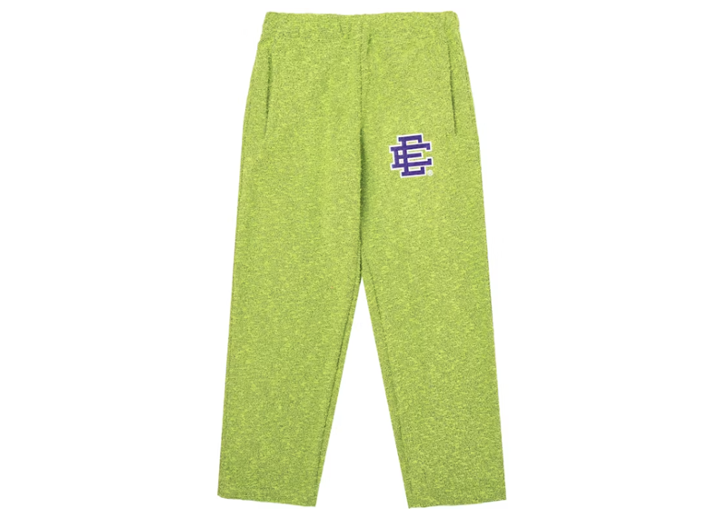 Eric Emanuel EE Boucle Sweats Slime/Purple