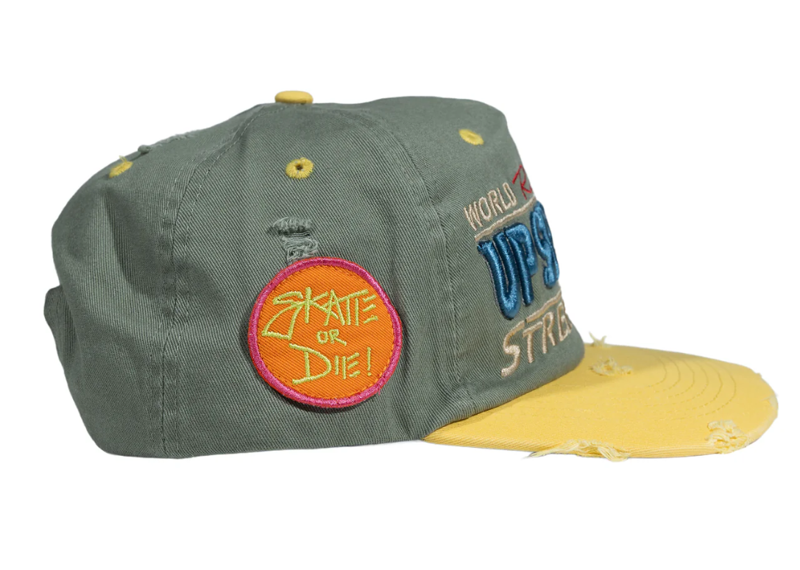 Up 7 Skate Green Bean Intl Street Team Hat