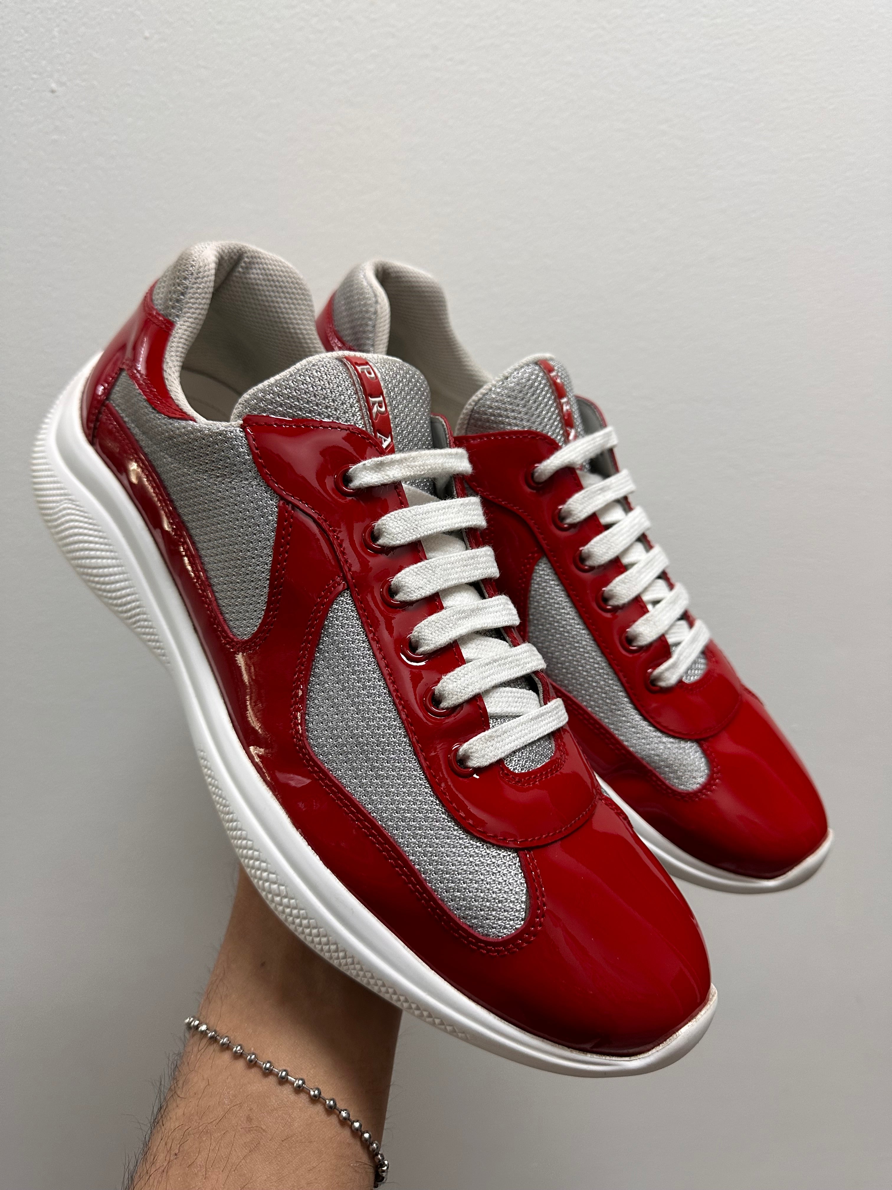 Prada Americas Cup Red Silver