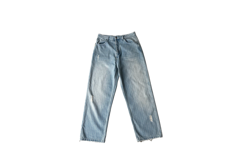 SOCIAL67 Pin Stripe Denim Jeans
