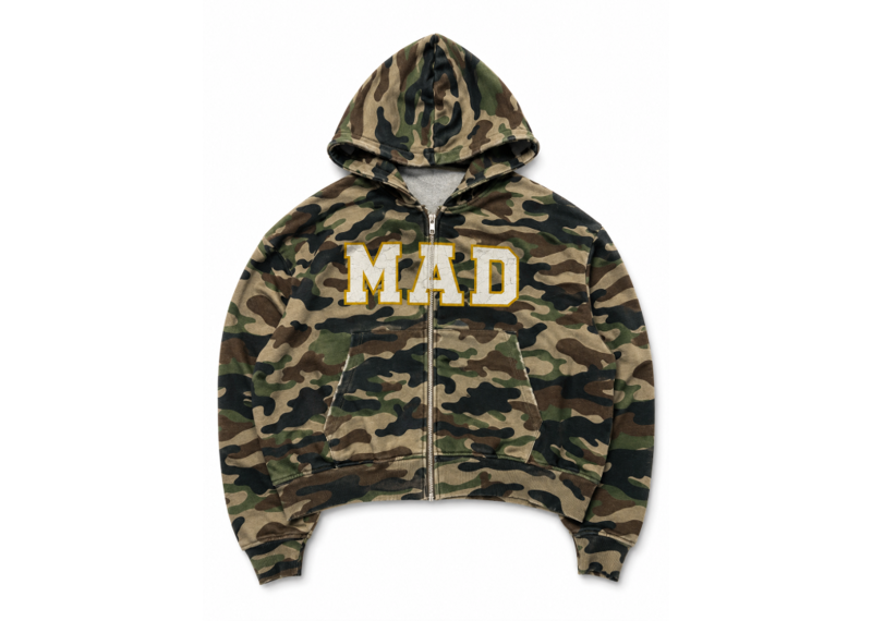 MAD STUDIOS MAD ARMY BAGGY ZIP UP