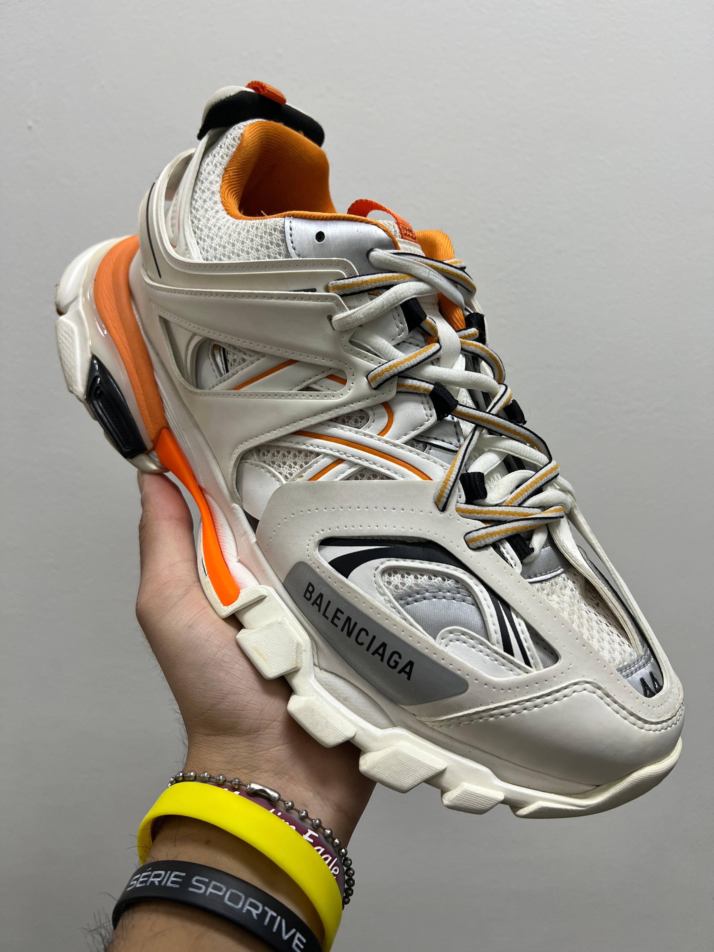 Balenciaga Track Sneaker White Orange