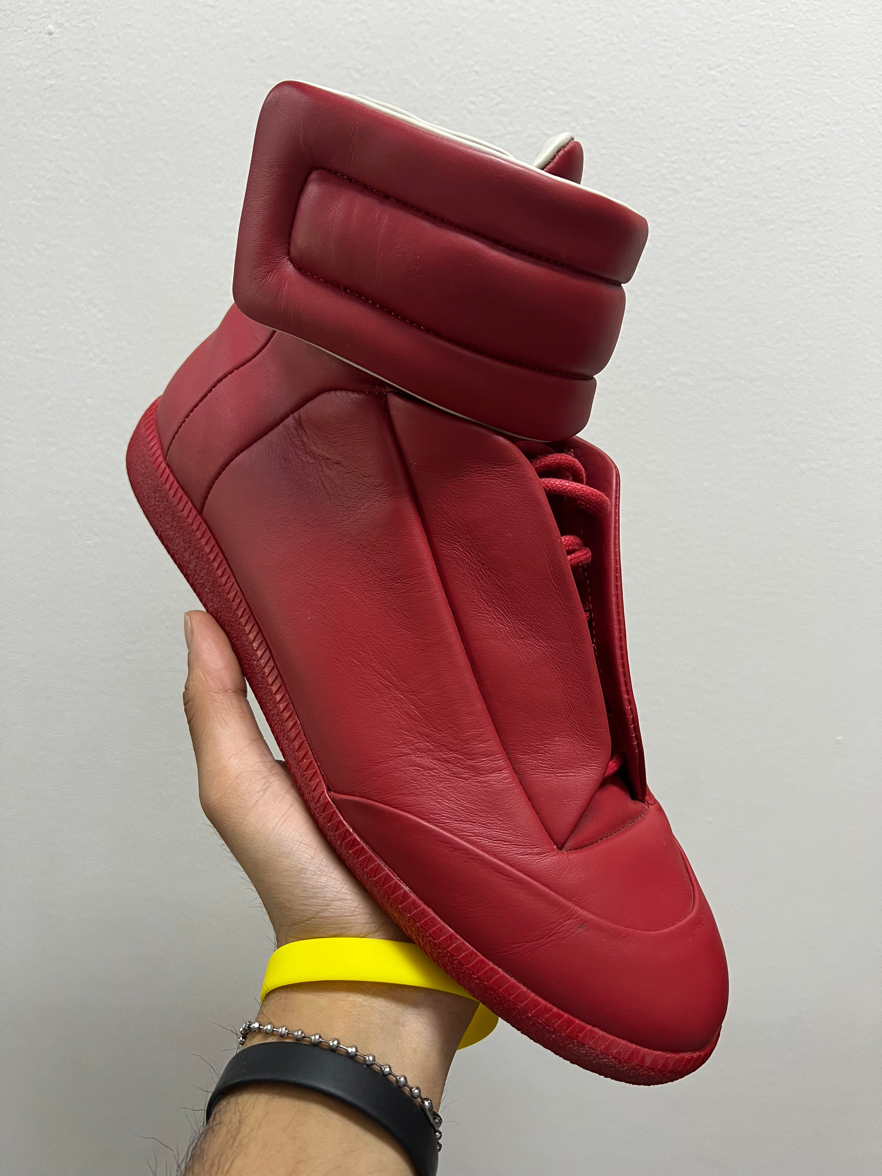 Maison Margiela 22 Future High Top Sneaker Red