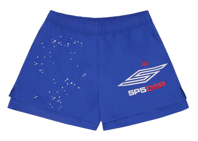 Sp5der Pro Double Layer Shorts Pro Blue