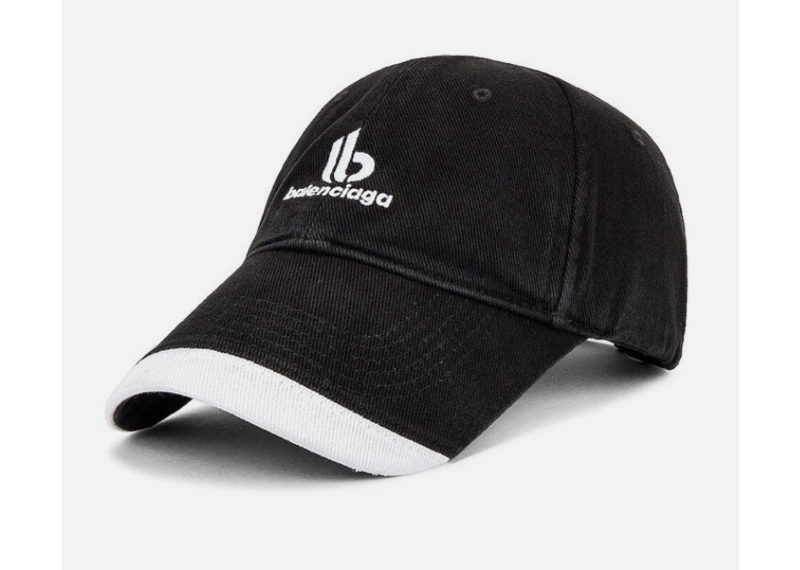 BALENCIAGA DOUBLE B HAT CAP