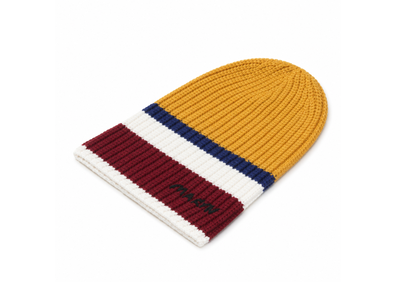 Marni Knitted Multi Color beanie
