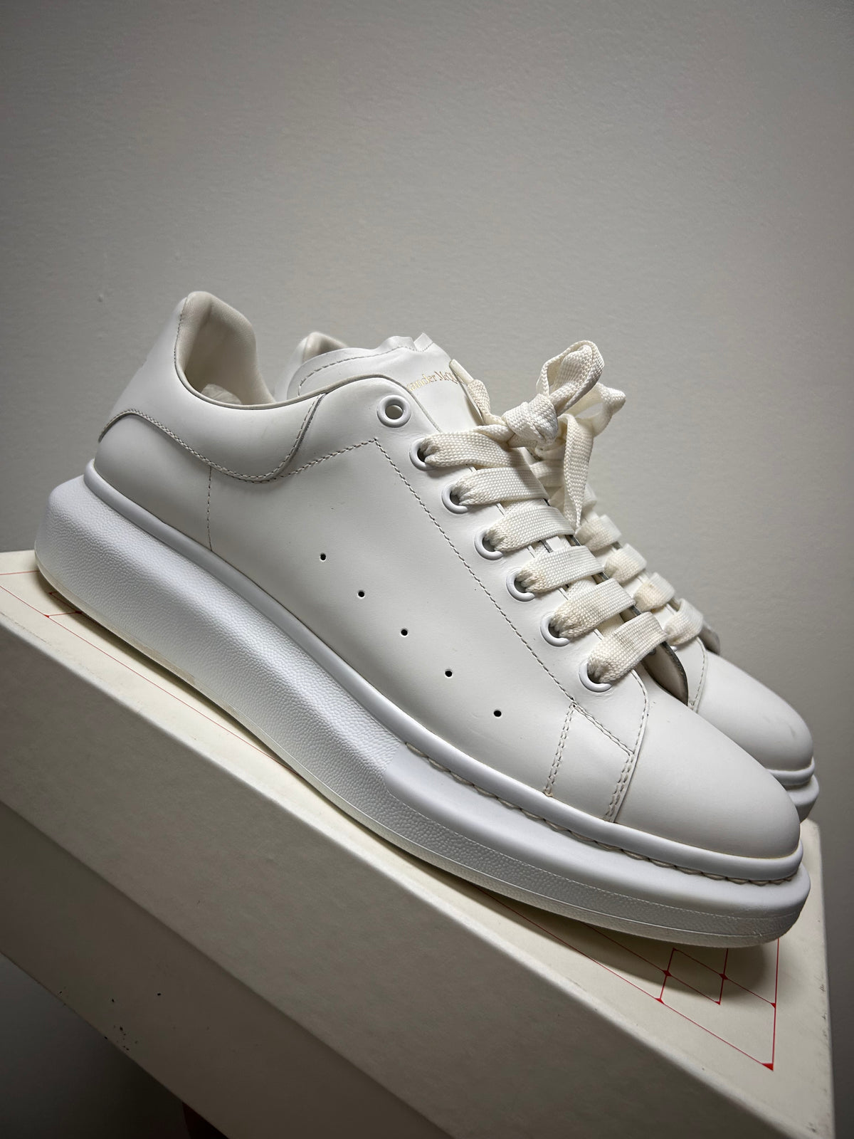 Alexander McQueen Oversized Sneaker 'White' 2019