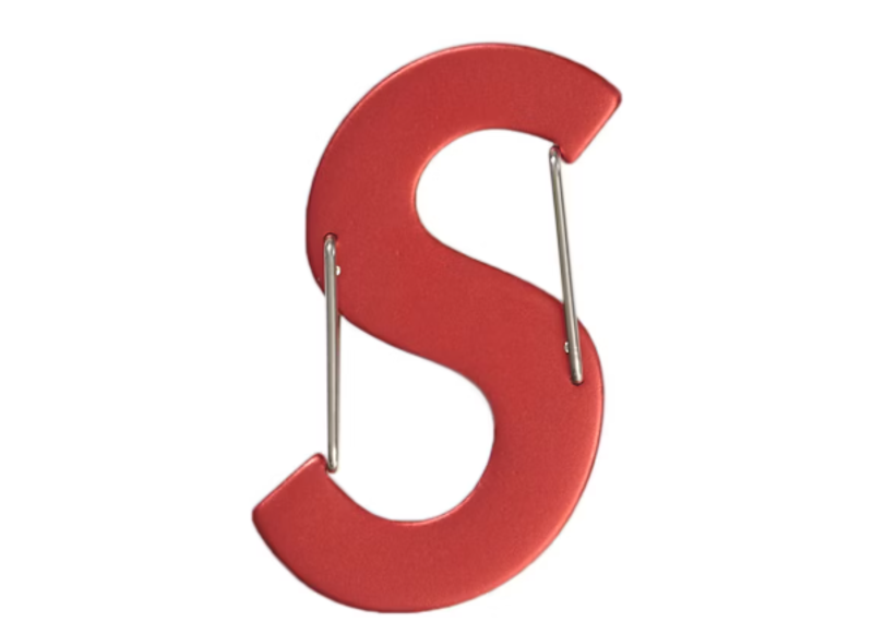 Supreme Nite Ize S Logo Keychain Red