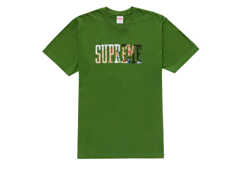 Supreme Tera Patrick Collegiate Tee Green