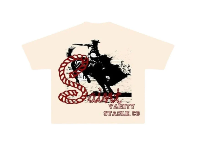 Saint Vanity Stable T-Shirt Cream