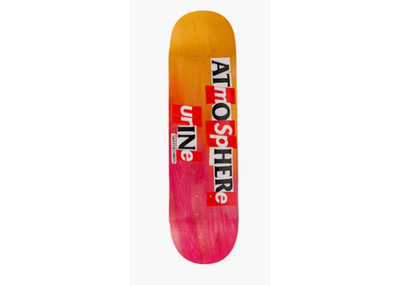 Supreme ANTIHERO Skateboard Deck Pink/Yellow