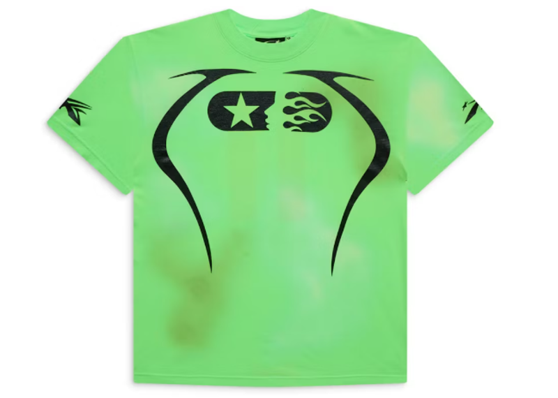 Hellstar Warm Up T-shirt Neon Green
