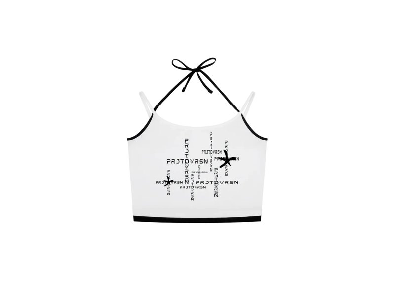 PROJECT DIVERSION  CROSS DIVERSION CONTRAST BINDING HALTER TANK