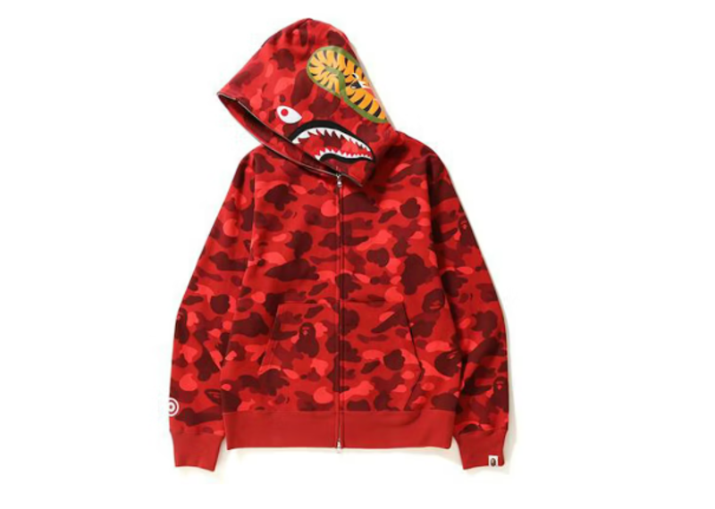 BAPE Color Camo Shark Full Zip (SS21) Hoodie