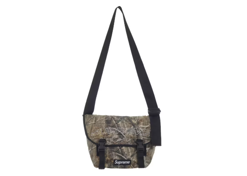Supreme Denim Messenger Bag Realtree AP Camo