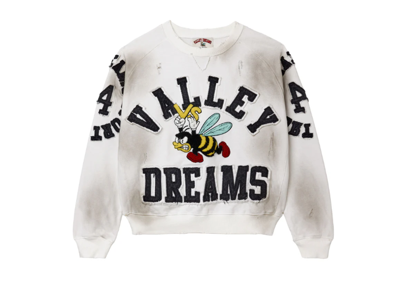 Vale Forever INSIGNIA CREWNECK [WHITE]