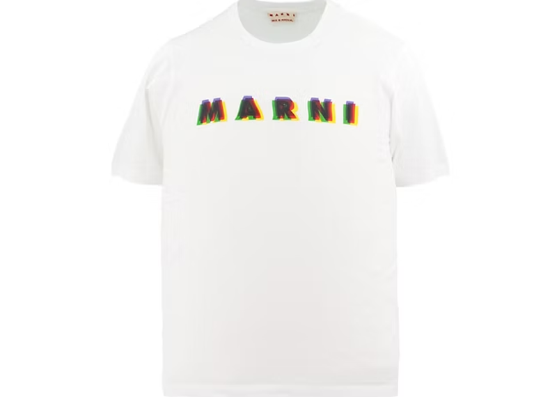 Marni 3D Glitch Logo T-Shirt
