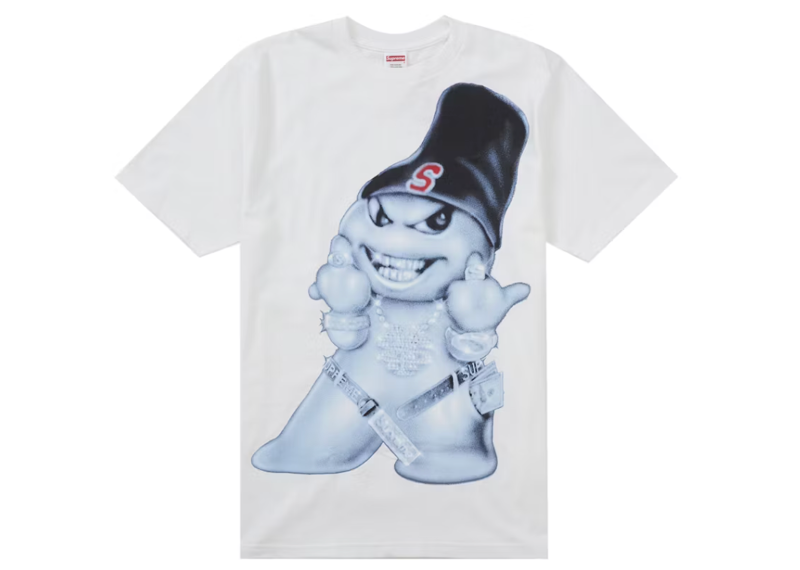 Supreme Snowman Tee White