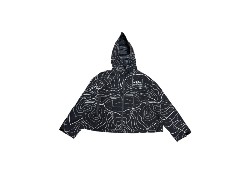 Wicked Valley Onyx topography Raincoat
