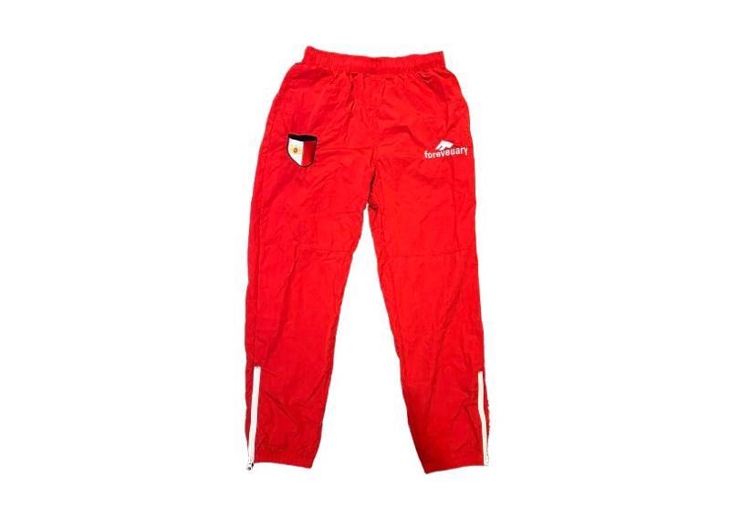 4eveuary Shaka Red Athletic Partial Zip