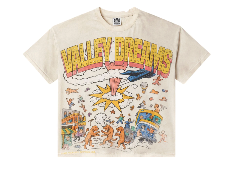 Vale Forever Faded Chaos Cream Tee