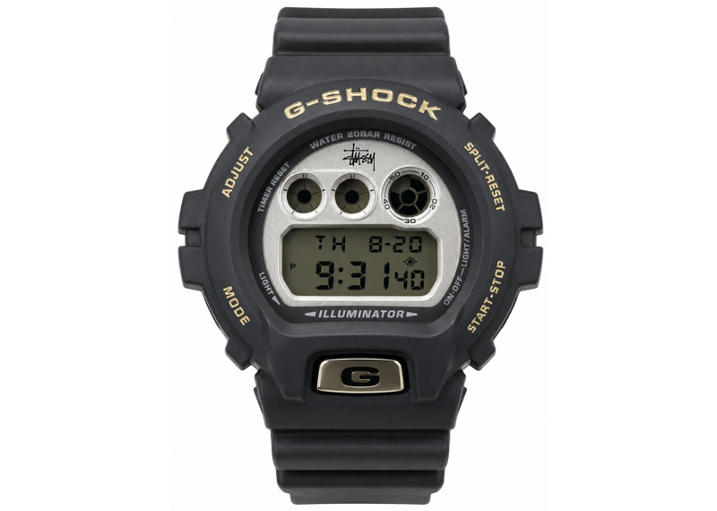 G SHOCK x STUSSY GREY/GOLD WATCH