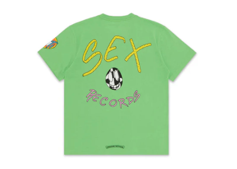 Chrome Hearts Matty Boy Sex Records Tee Green