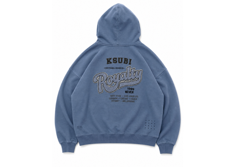 KSUBI Ace Ekcess Ombre Cotton Graphic Hoodie