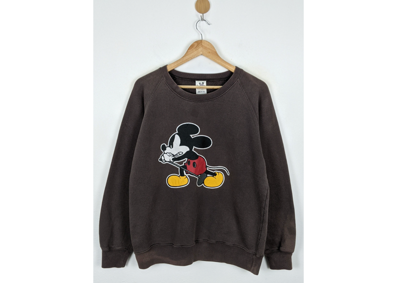 NUMBER (N)INE  Number Nine Mickey Mouse sweatshirt