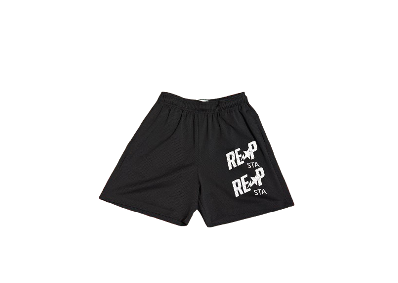 HMDDLA REPSTA STAR BLACK SHORTS
