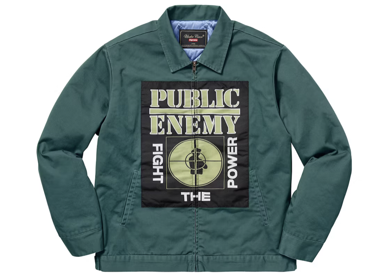Supreme UNDERCOVER/Public Enemy Work Jacket Dusty Teal