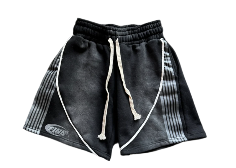 FINE BRITCHES BLACK LICORICE RACER SHORTS