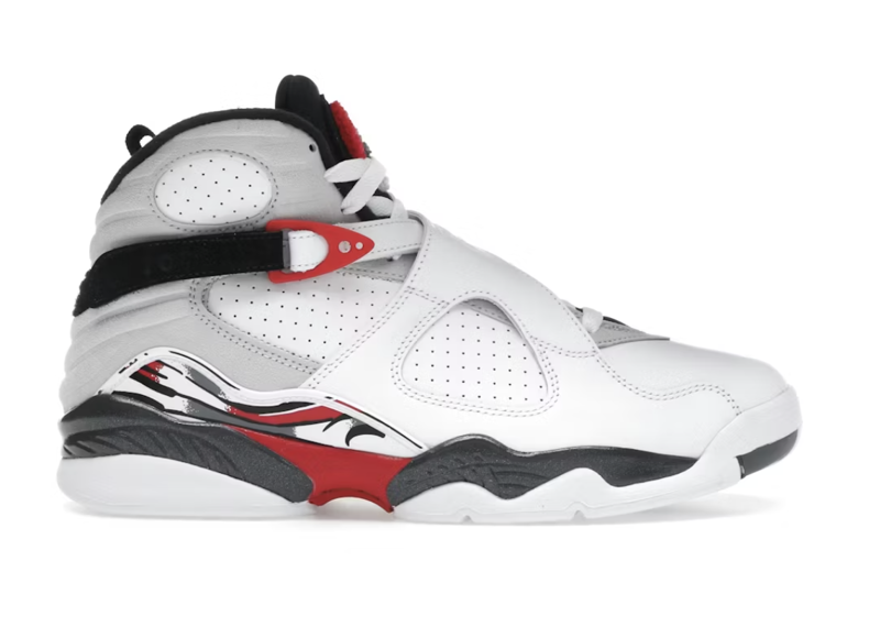 Jordan 8 Retro White True Red (2025)