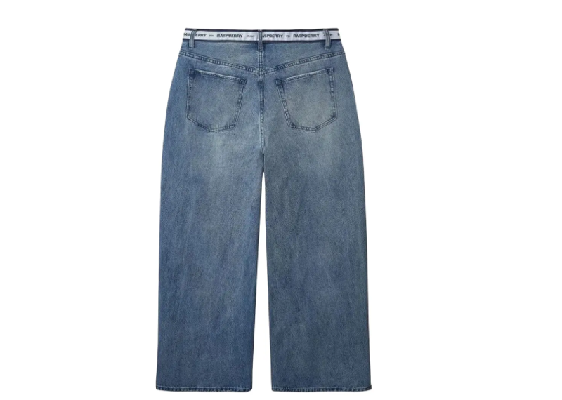 GV Gallery Raspberry Hills Raspberry Baggy Jeans Blue