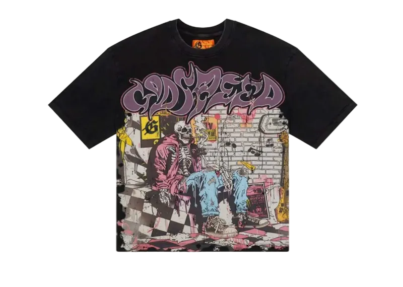 Godspeed Stoner Tee Black Wash