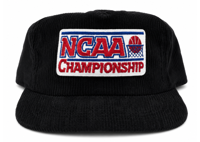 VINTAGE CORDUROY NCAA CHAMPIONSHIP HAT