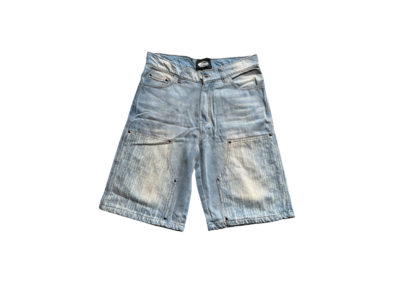 Fine Britches Denim Jorts Blue