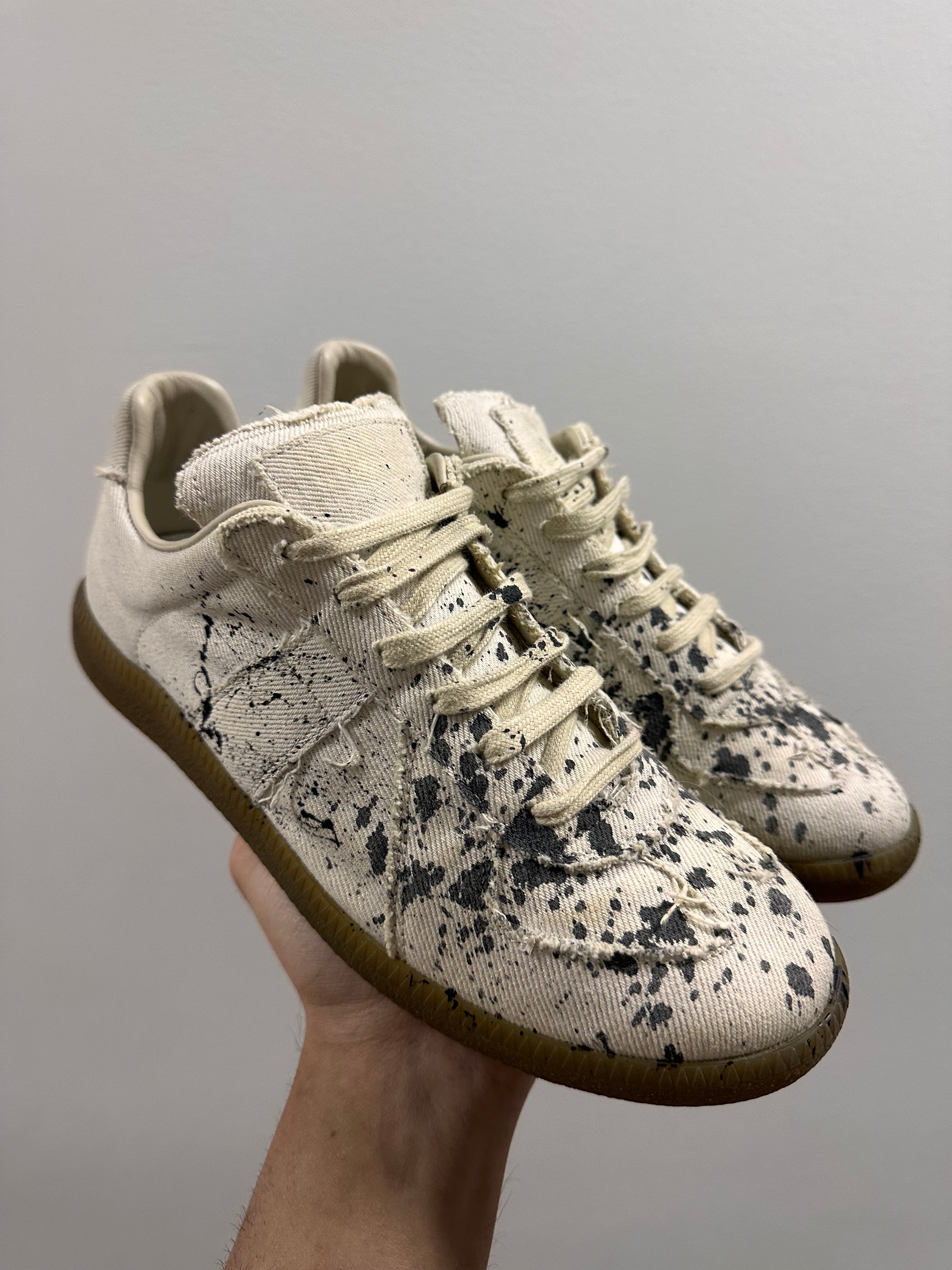 Maison Margiela Replica Painter Sneakers in White