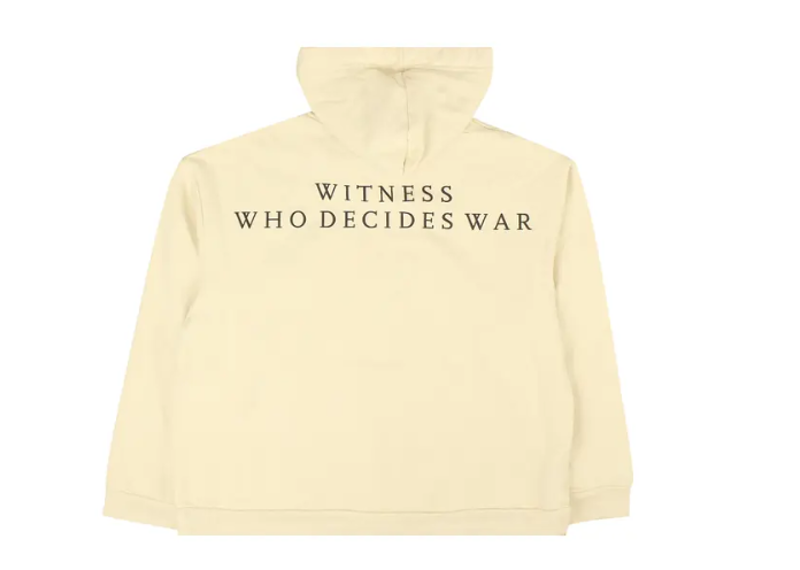 Who Decides War Guardian Hooded Pullover Cream