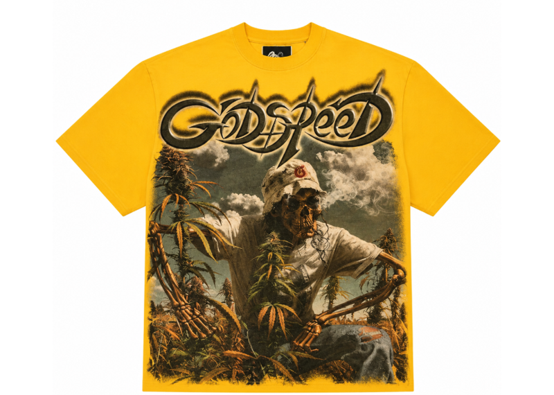 Godspeed Outdoor Gelato Tee Yellow
