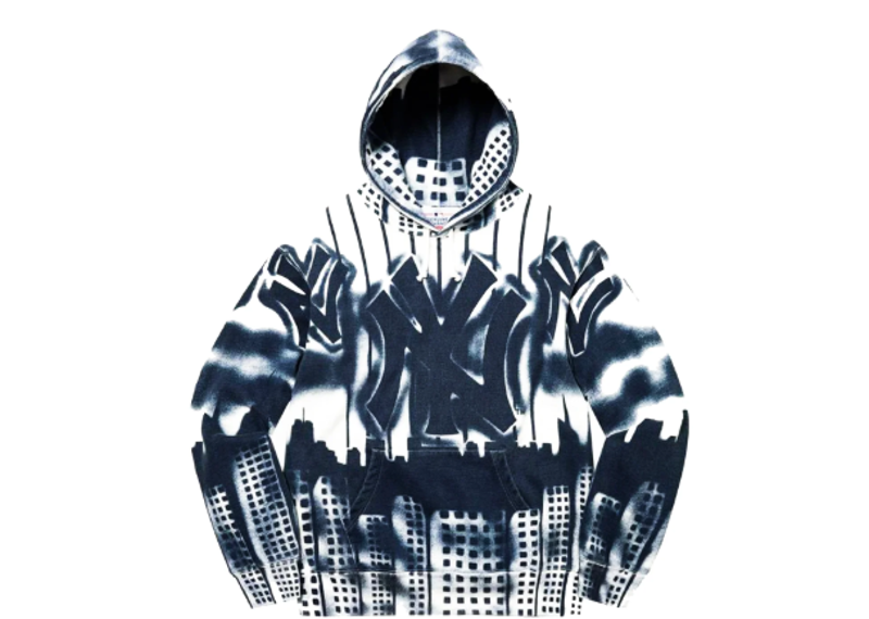 Supreme New York Yankees Airbrush Hoodie