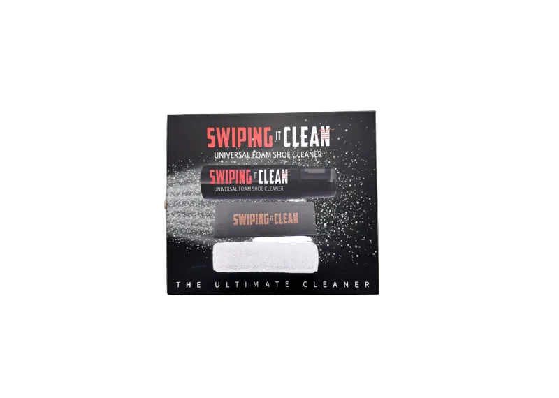SWIPING  IT CLEAN SHOE CLEANER